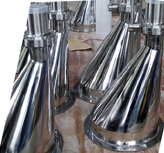 Shaped hopper