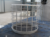 White water machine parts