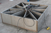 Push plate filter press