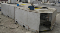 Concentrater stainless steel parts