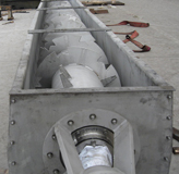 Stainless steel screw conveyor main body
